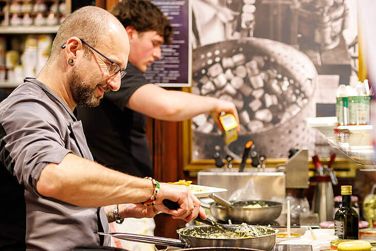 Impressionen der HOGA Nürnberg 2025: Ein Treffpunkt für Innovationen, Networking und Genussmomente in der Gastronomiebranche. Foto: AFAG Messen und Ausstellungen GmbH/Daniel Karmann